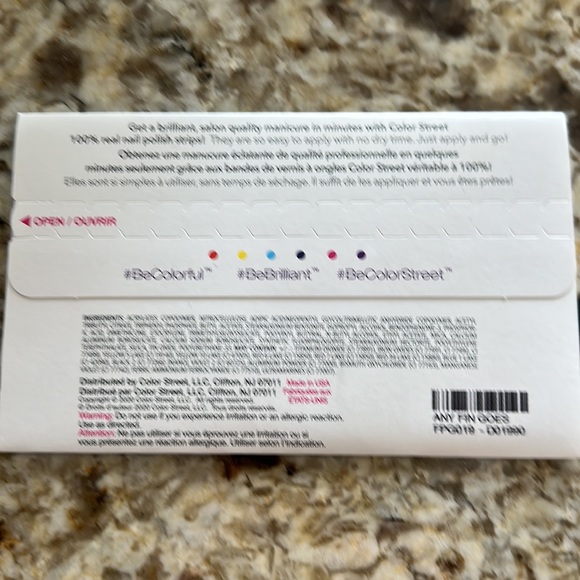 Pedicure nails polish strips - Picture 7 of 7